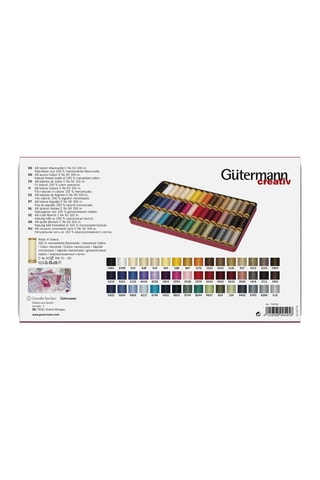 Doosje met 48 Klosjes Multicolor