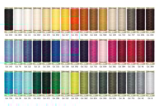 Doosje met 48 Spoelen Nostalgic 1895 Multicolor