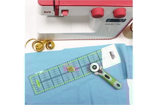 Patchworkmeter - 10 x 45 cm