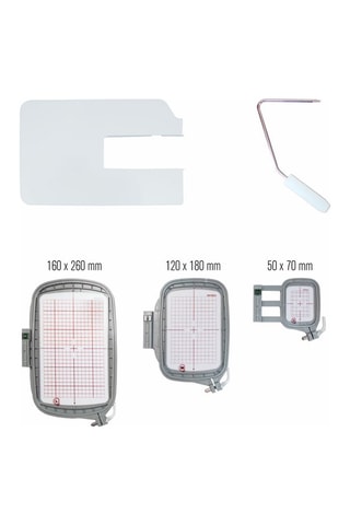 Naai- en Borduurmachine Combo 746 steken.