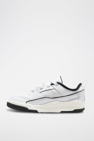 Flight Court en cuir - Blanc et noir - Jordan