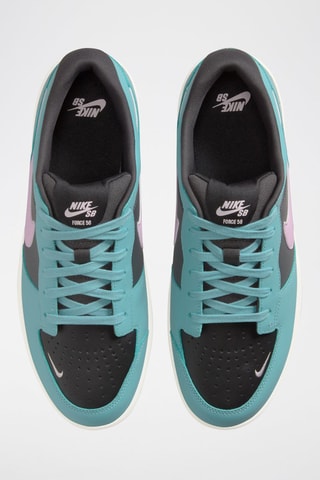 Nike SB Force 58 Premium en cuir - Turquoise