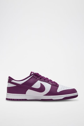 Nike Dunk Low Retro en cuir - Blanc