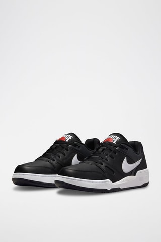Nike Full Force Low en cuir - Noir et blanc - Nike
