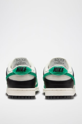 Nike Dunk Low en cuir - Vert clair et noir