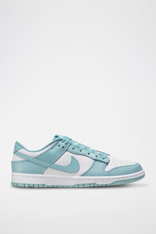 Nike Dunk Low Retro en cuir - Blanc