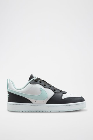 Nike Court Borough Low Recraft - Anthracite et turquoise - Nike