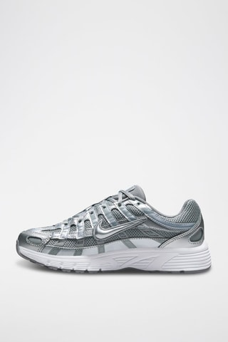 Nike P-6000 (GS) en cuir - Gris clair - Nike
