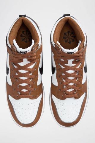 Dunk High Next Nature - Marron et blanc - Nike