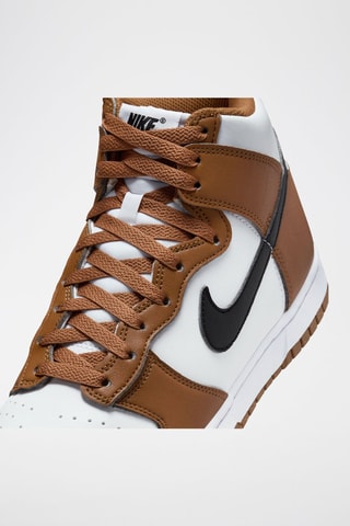 Dunk High Next Nature - Marron et blanc - Nike