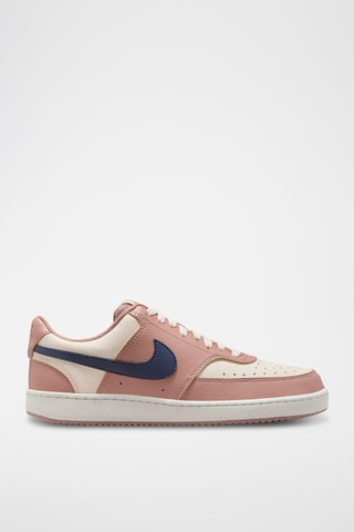 Nike Court Vision Low Next Nature - Vieux rose et bleu marine