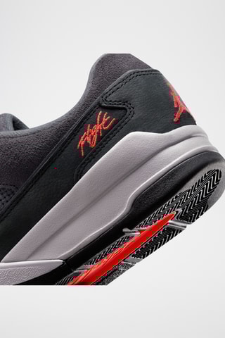 Jordan Flight Court en cuir - Gris foncé