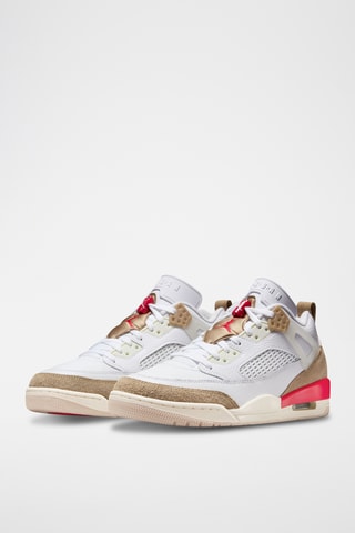 Jordan Spizike en cuir et nubuck - Blanc et rouge
