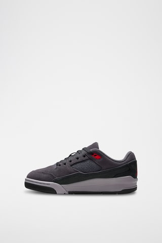 Jordan Flight Court en cuir - Gris foncé