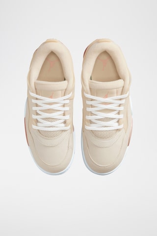 Air Jordan 4 en cuir - Beige