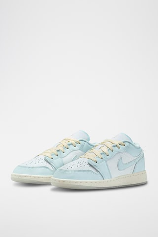 Air Jordan 1 en cuir - Blanc et ciel