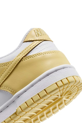 Nike Dunk Low en cuir - Blanc