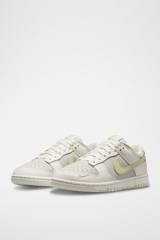 Nike Dunk Low en cuir - Ecru - Nike