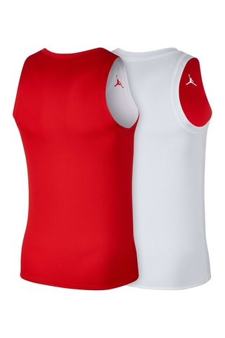 Débardeur réversible - Rouge et blanc