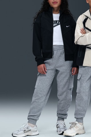 Pantalon polaire Nike Sportswear Club - Gris foncé chiné