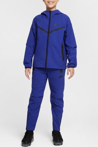 Veste à capuche Nike Tech - Bleu roi et noir