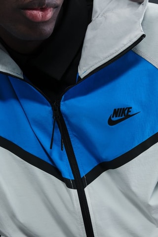 Veste à capuche Nike Tech - Gris clair