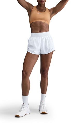 Brassière de fitness push-up - Marron clair - Nike