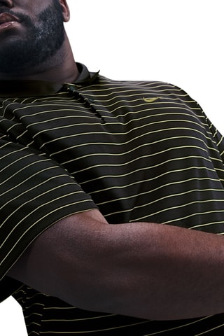 Polo de golf Nike Dri-Fit Victory - Noir et vert olive