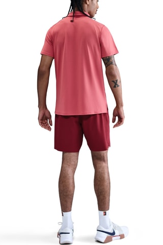 Polo de tennis Advantage - Rouge