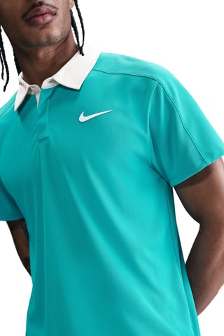 Polo slim de tennis Slam - Vert clair