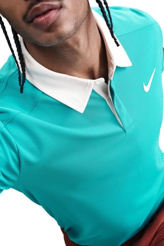 Polo slim de tennis Slam - Vert clair