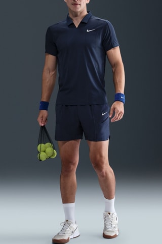 Polo de tennis Slam - Bleu marine