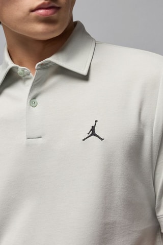 Polo de golf - Gris clair et noir