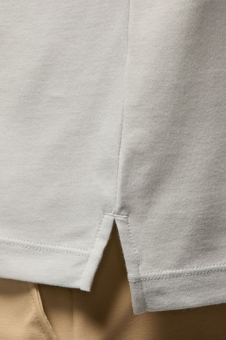 Polo de golf - Gris clair et noir