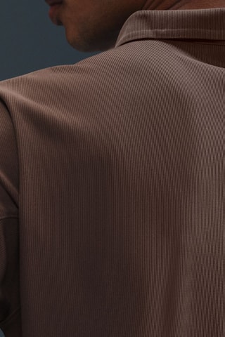 Polo de tennis Slam - Marron