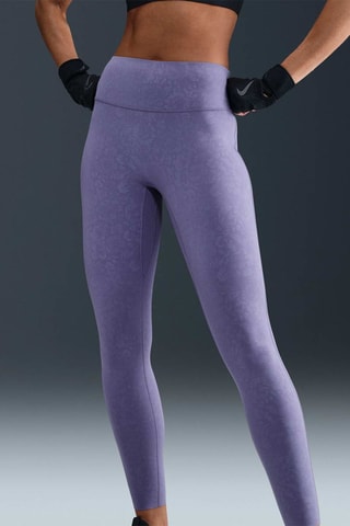 Legging de sport taille haute - Mauve