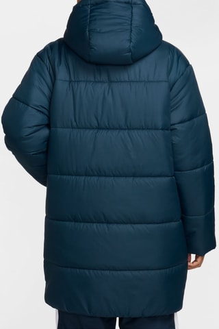 Doudoune longue - Bleu marine