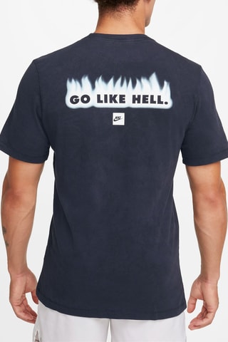 T-shirt de running - Noir - Nike