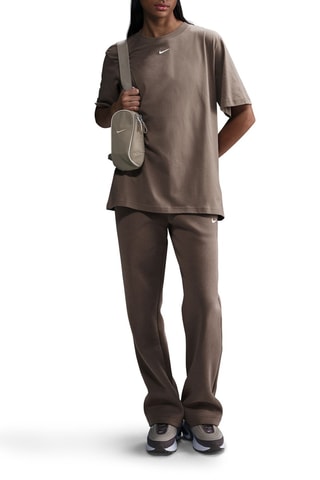 T-shirt en coton biologique - Marron - Nike