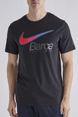 T-shirt de football FC Barcelone - Noir - Nike