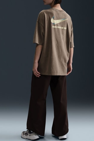 T-shirt oversize - Marron