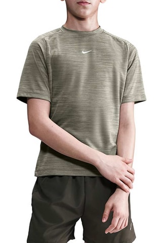 T-shirt Multi - Vert olive chiné