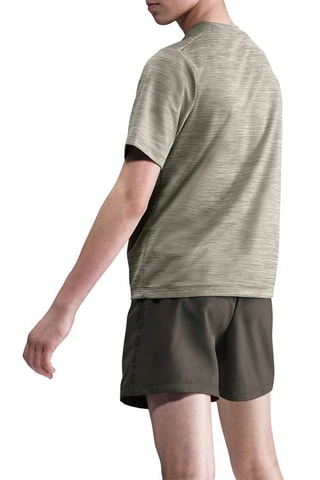 T-shirt Multi - Vert olive chiné