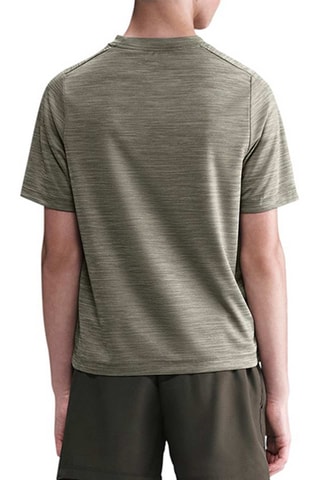 T-shirt Multi - Vert olive chiné