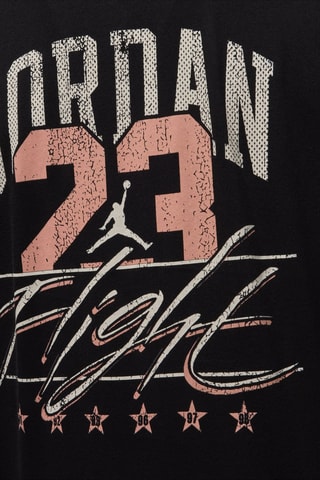 T-shirt Universitaire Vintage - Noir