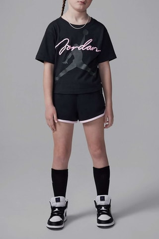 T-shirt et short Hidden In Plain Sight - Noir