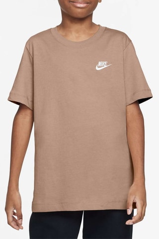 T-shirt Sportswear - Marron