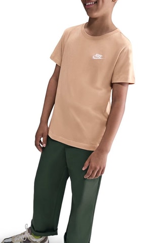 T-shirt Sportswear - Marron