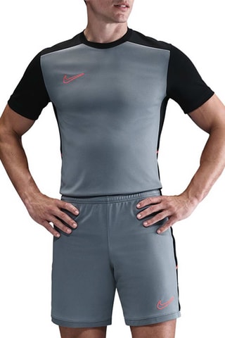 T-shirt slim de football Academy - Gris foncé