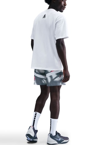 T-shirt de basketball Ja Morant - Blanc et noir